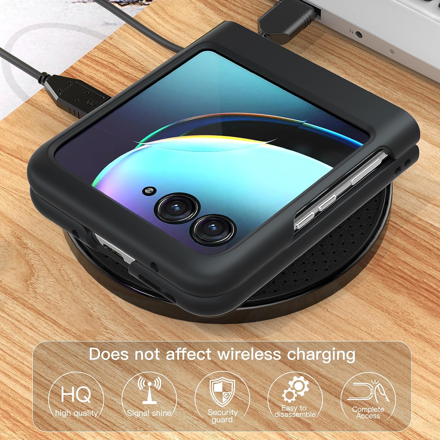 Étui en cuir pour Motorola Moto Razr+ Plus / Razr 40 Ultra (2023) Étui en cuir pour Motorola Moto Razr+ Plus / Razr 40 Ultra (2023)